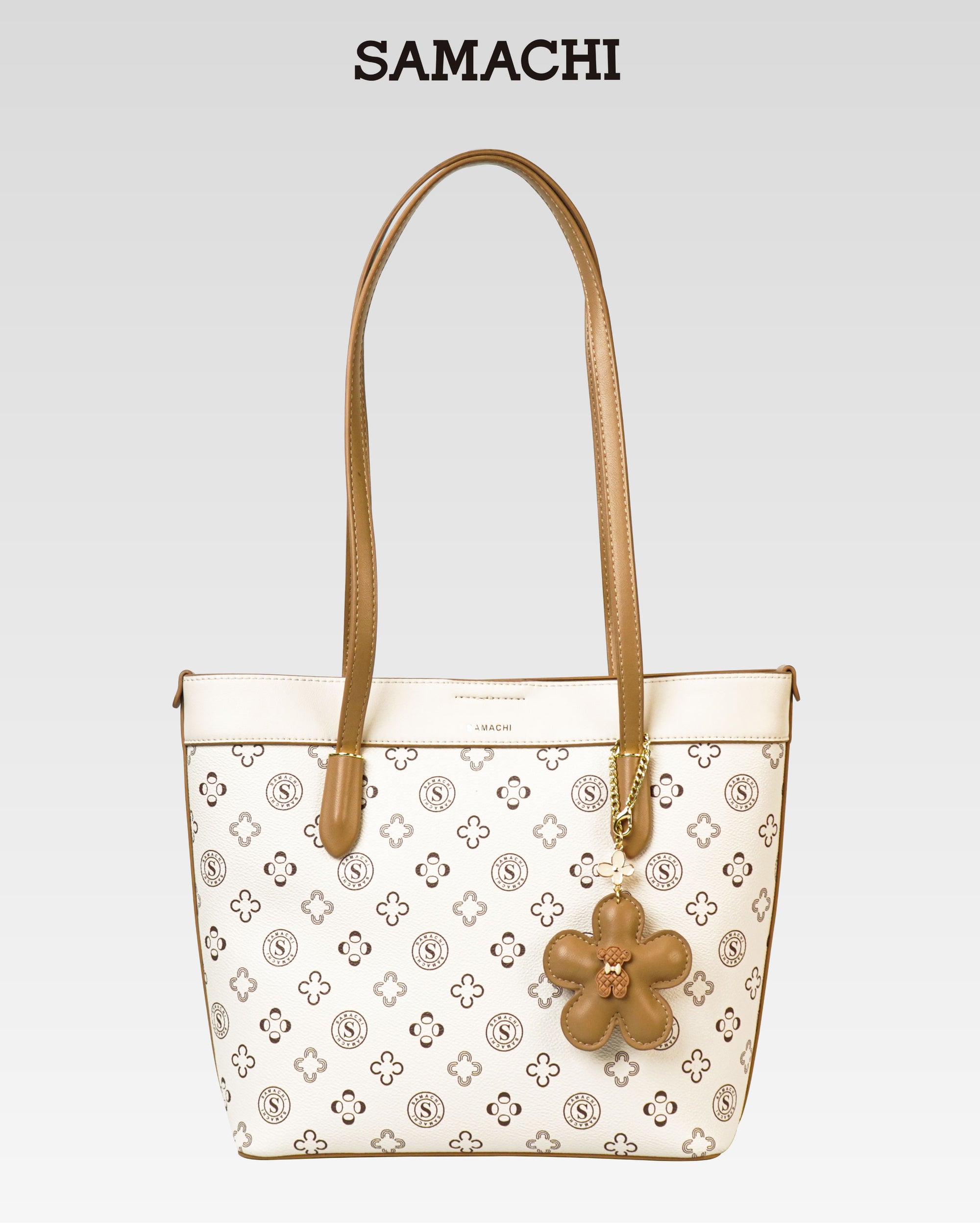 SAMACHI Monogram Tote Bag