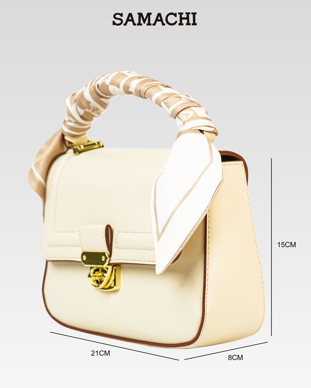 SAMACHI Handheld Small Square Bag