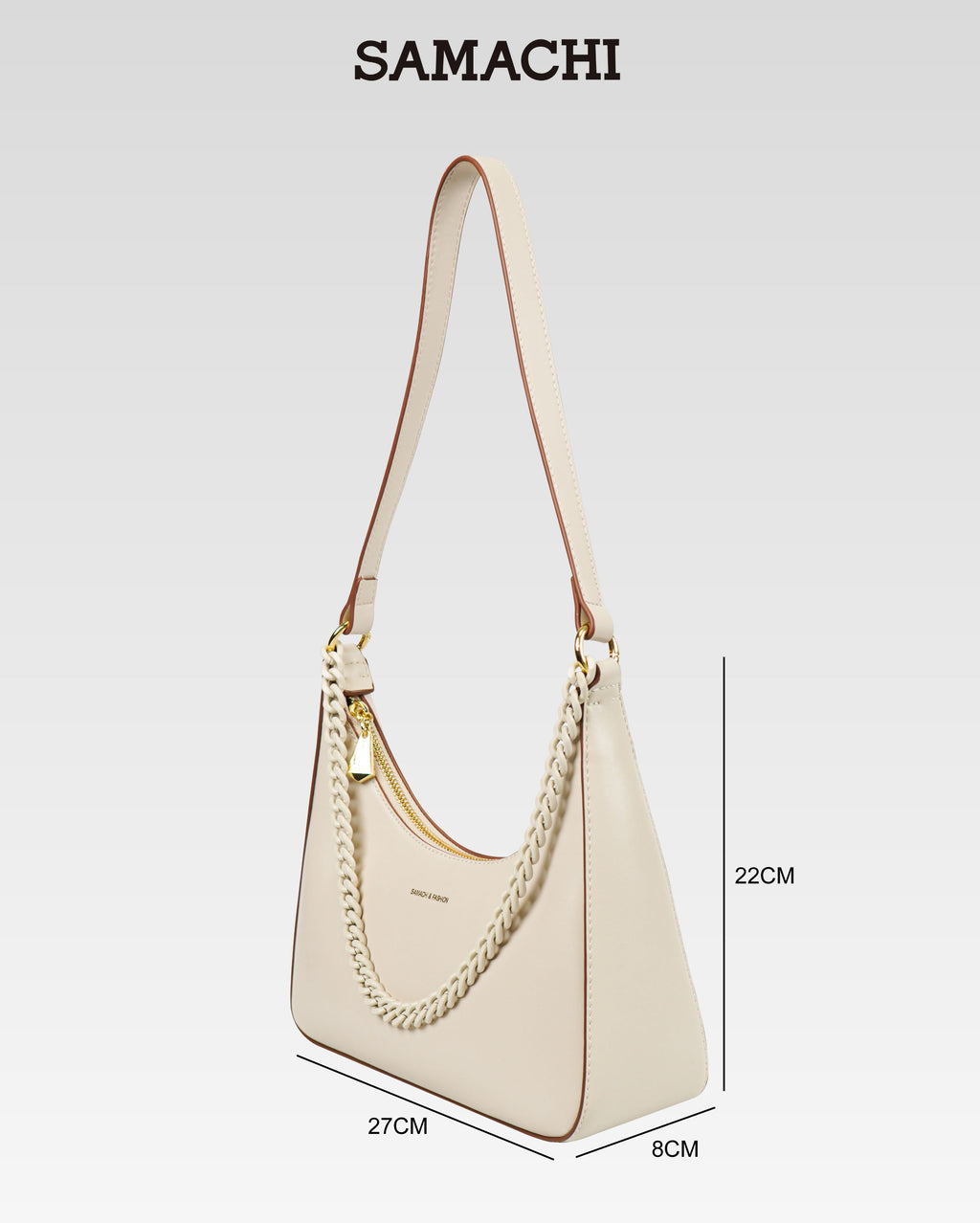 SAMACHI Shoulder Hobo Bag