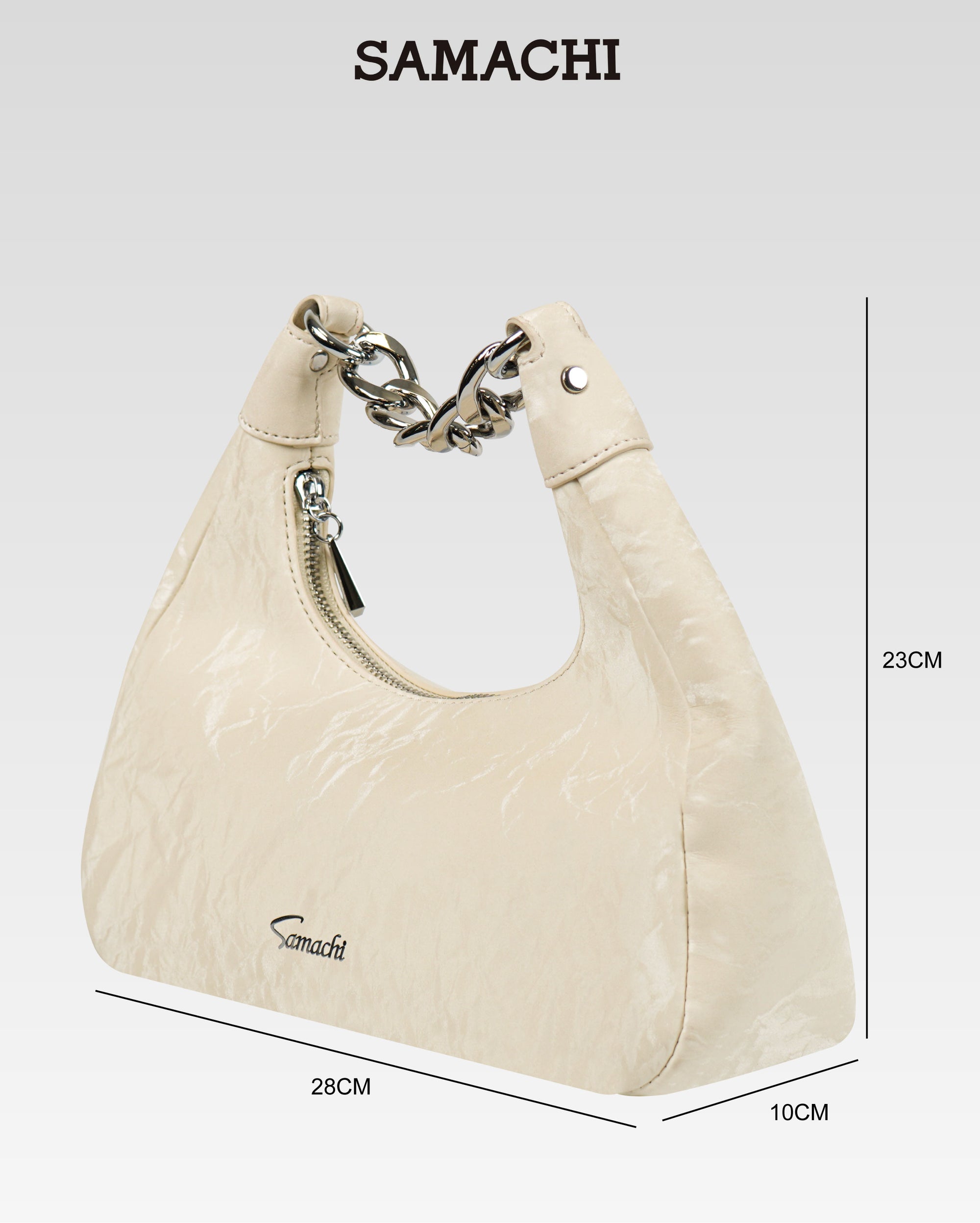 SAMACHI Handheld Crescent Bag